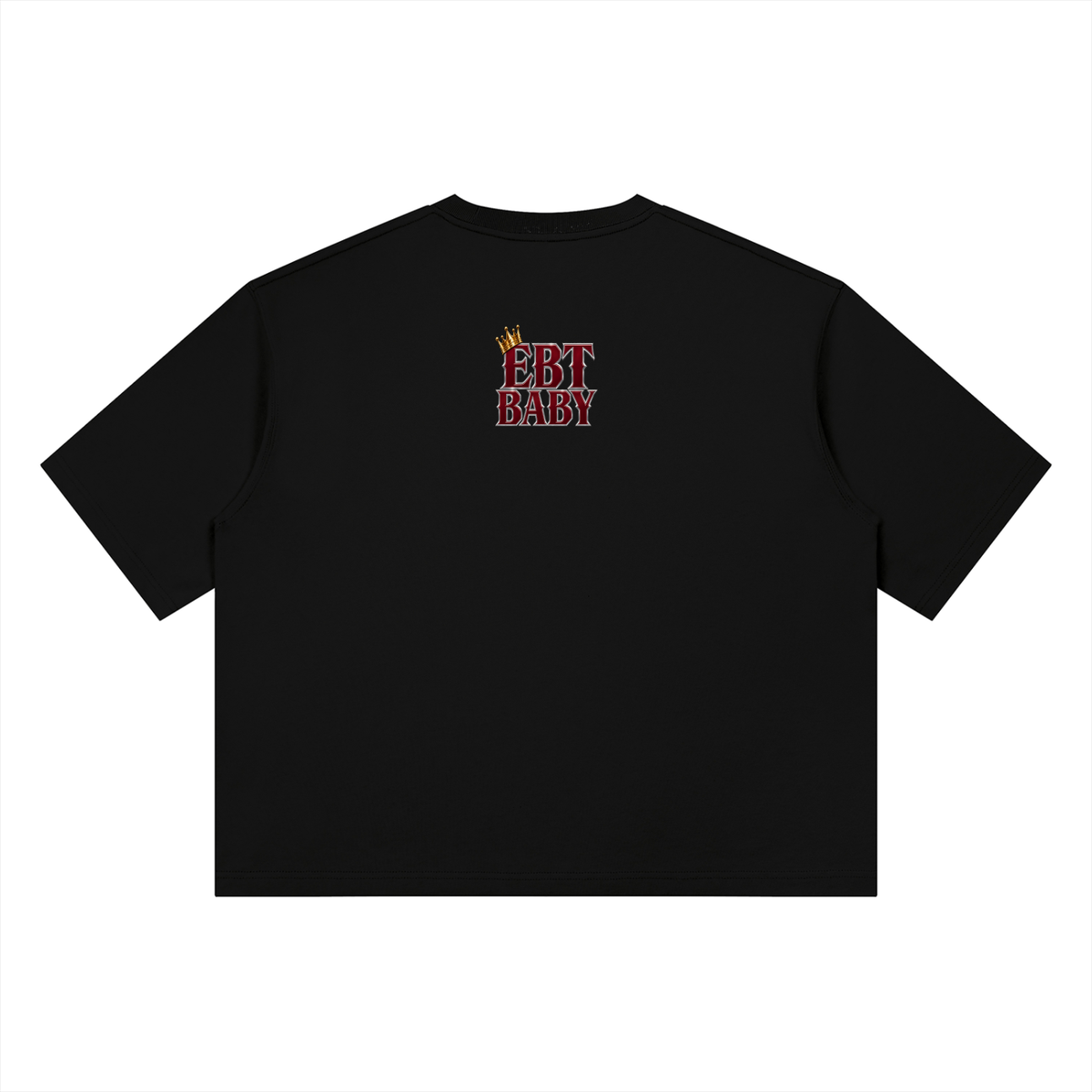 NOIR CARTEL UNSAID — Earned by Tenacity Heavyweight Boxy Tee — Black