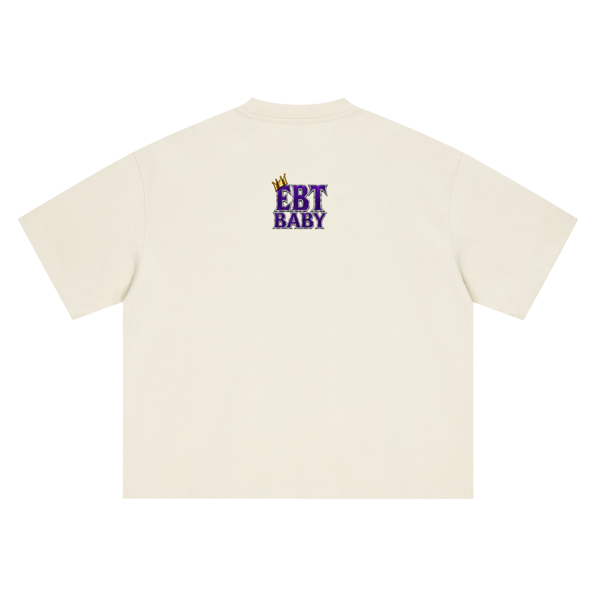 NOIR CARTEL UNSAID — EBT BABY 400 GSM Boxy Tee — Mild Apricot