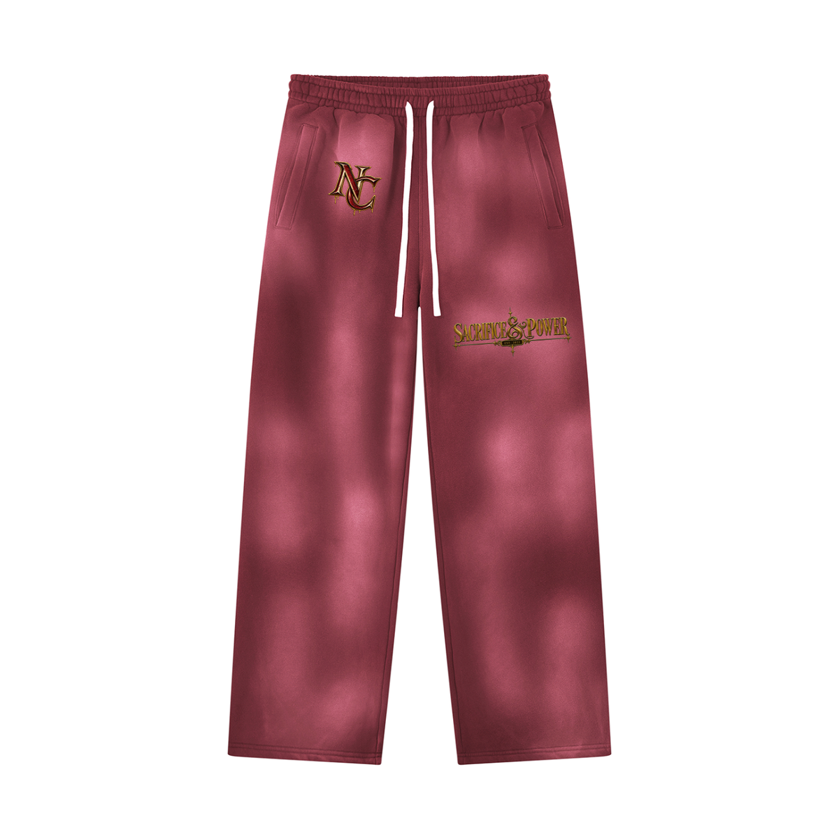 Sacrifice & Power Sunfade Wide-Leg Sweatpants
