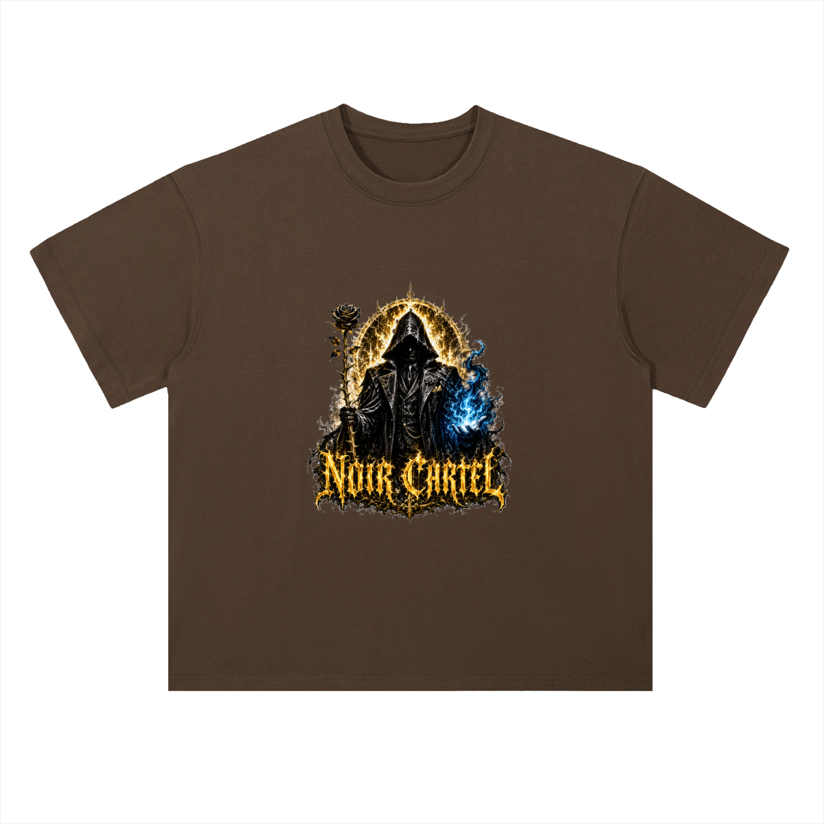 NOIR CARTEL MADE MEN — The Council Reaper 300 GSM Drop-Shoulder Tee