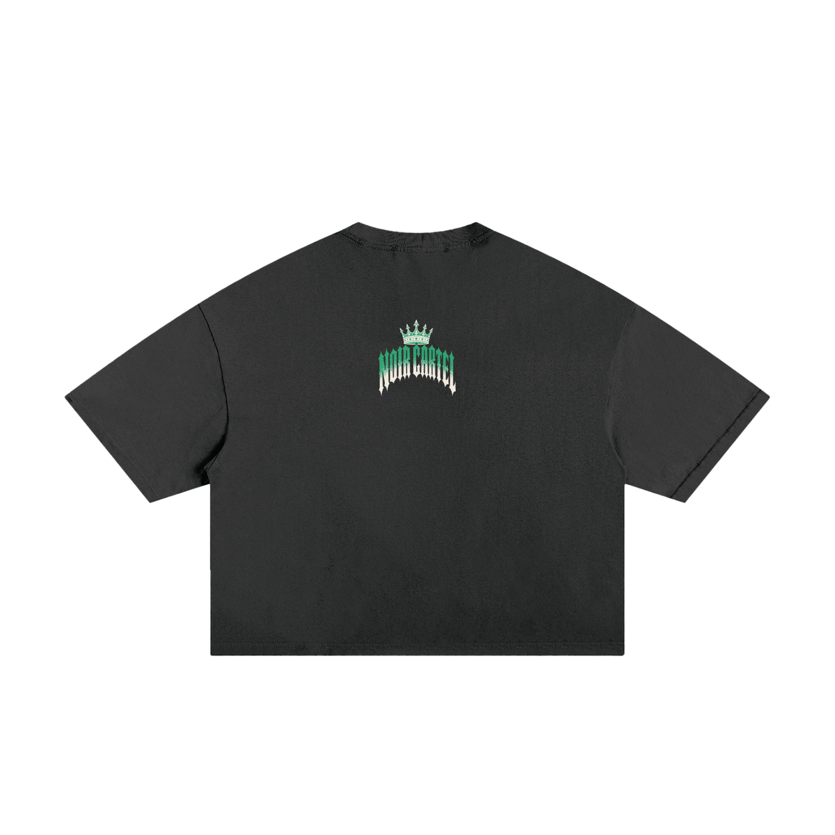 NOIR CARTEL MADE MEN — Blood Oath — Mint Frayed Boxy Tee