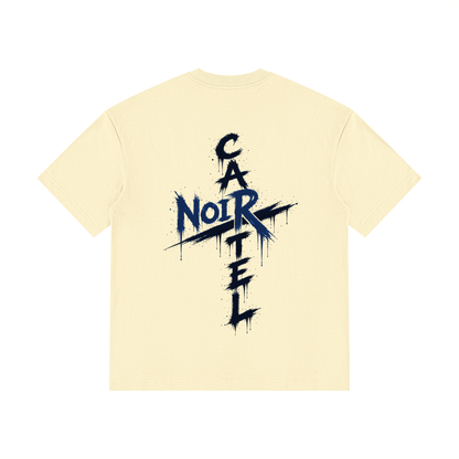 NOIR CARTEL OVERGROWTH — Rose Gospel — Blue Drop-Shoulder Tee