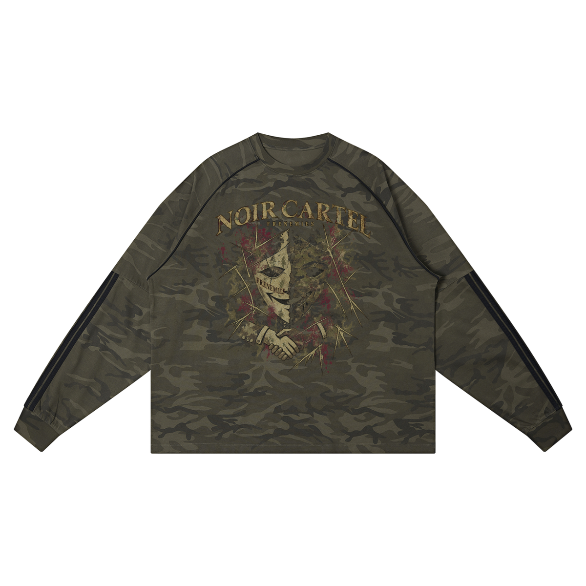 Sold the Address Camo Long Sleeve front