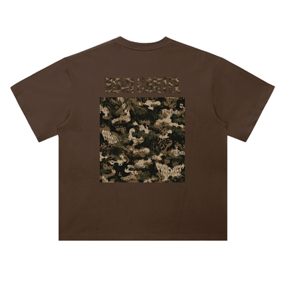 NOIR CARTEL FRENEMIES — Worldwide Camo Heavyweight Drop Shoulder Cotton Tee