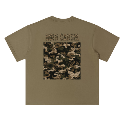 NOIR CARTEL FRENEMIES — Worldwide Camo Heavyweight Drop Shoulder Cotton Tee