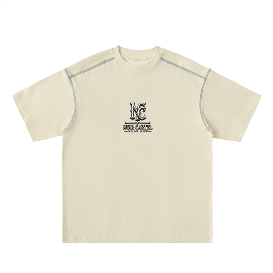 NOIR CARTEL MADE MEN — Blood In, None Out Tee — Mild Apricot