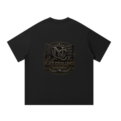 NOIR CARTEL BLACK EXCELLENCE — Crowned NC Oversized Tee — Black