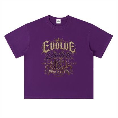 NOIR CARTEL UNSAID — Evolve Heavyweight Drop Shoulder Cotton Tee