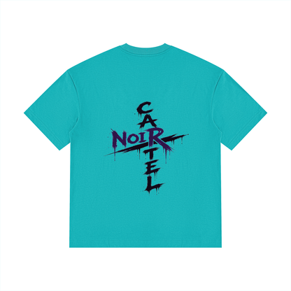 NOIR CARTEL OVERGROWTH — Rose Gospel — Purple Drop Shoulder Cotton Tee