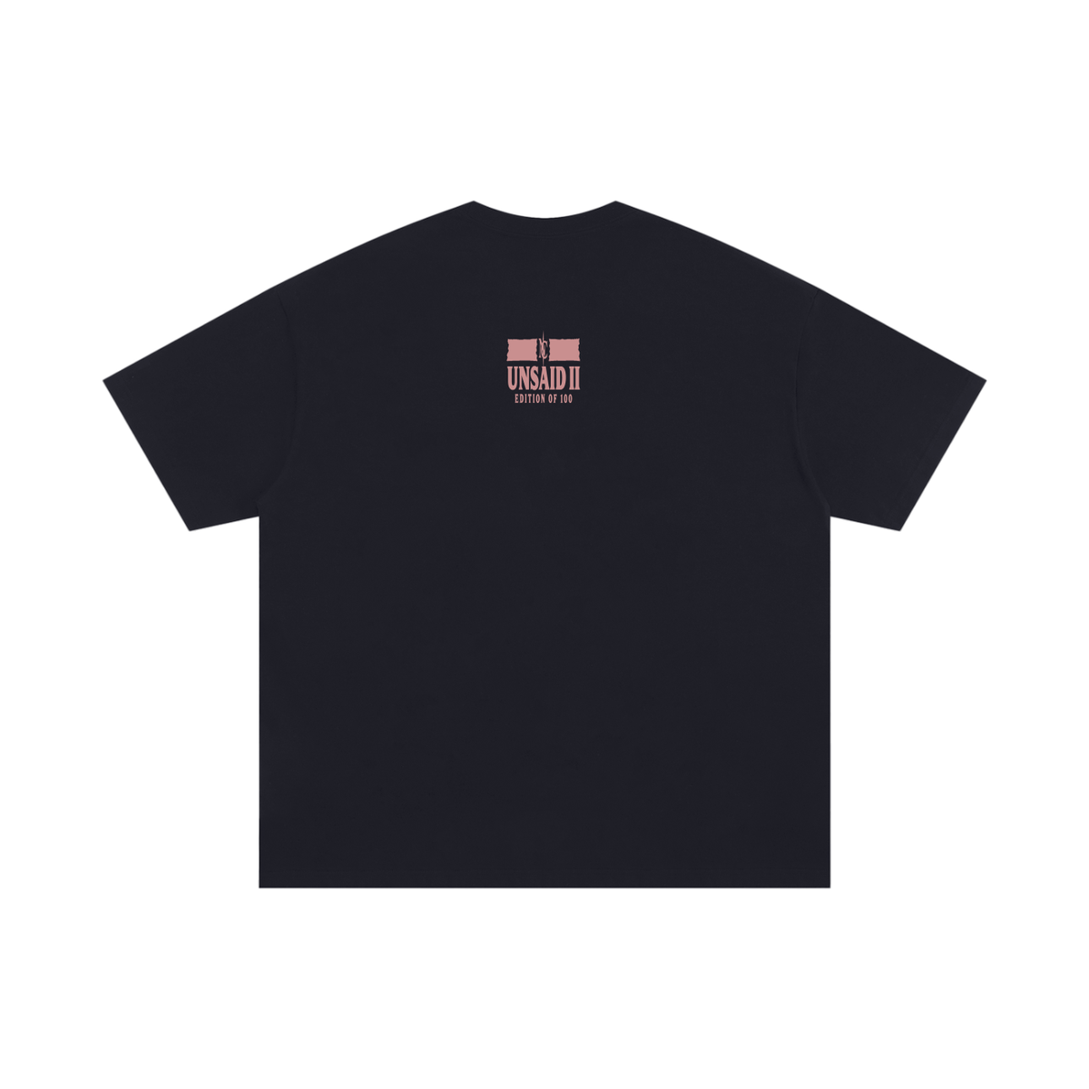 NOIR CARTEL UNSAID — Loved Them Anyway Oversized Cotton Tee — Black