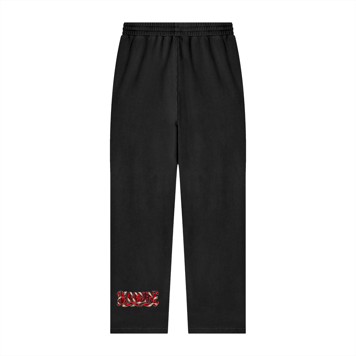 NOIR CARTEL SYNDICATE — Bloodline Vintage Wash Sweatpants — Black