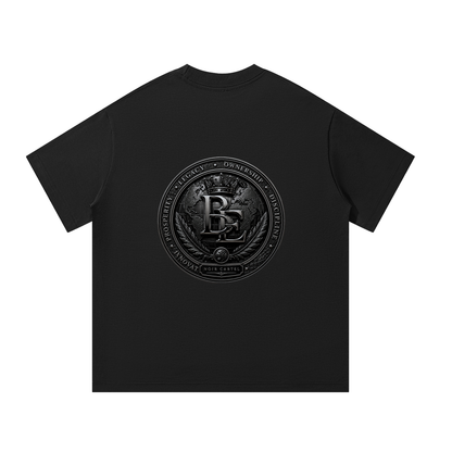 NOIR CARTEL BLACK EXCELLENCE — Excellence Seal Oversized Tee — Black