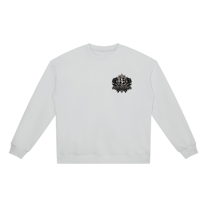 NOIR CARTEL BLOCKNOMICS — Excellence Crest Heavyweight Crewneck Sweatshirt