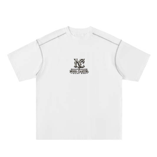 NOIR CARTEL MADE MEN — Blood In, None Out Tee — White