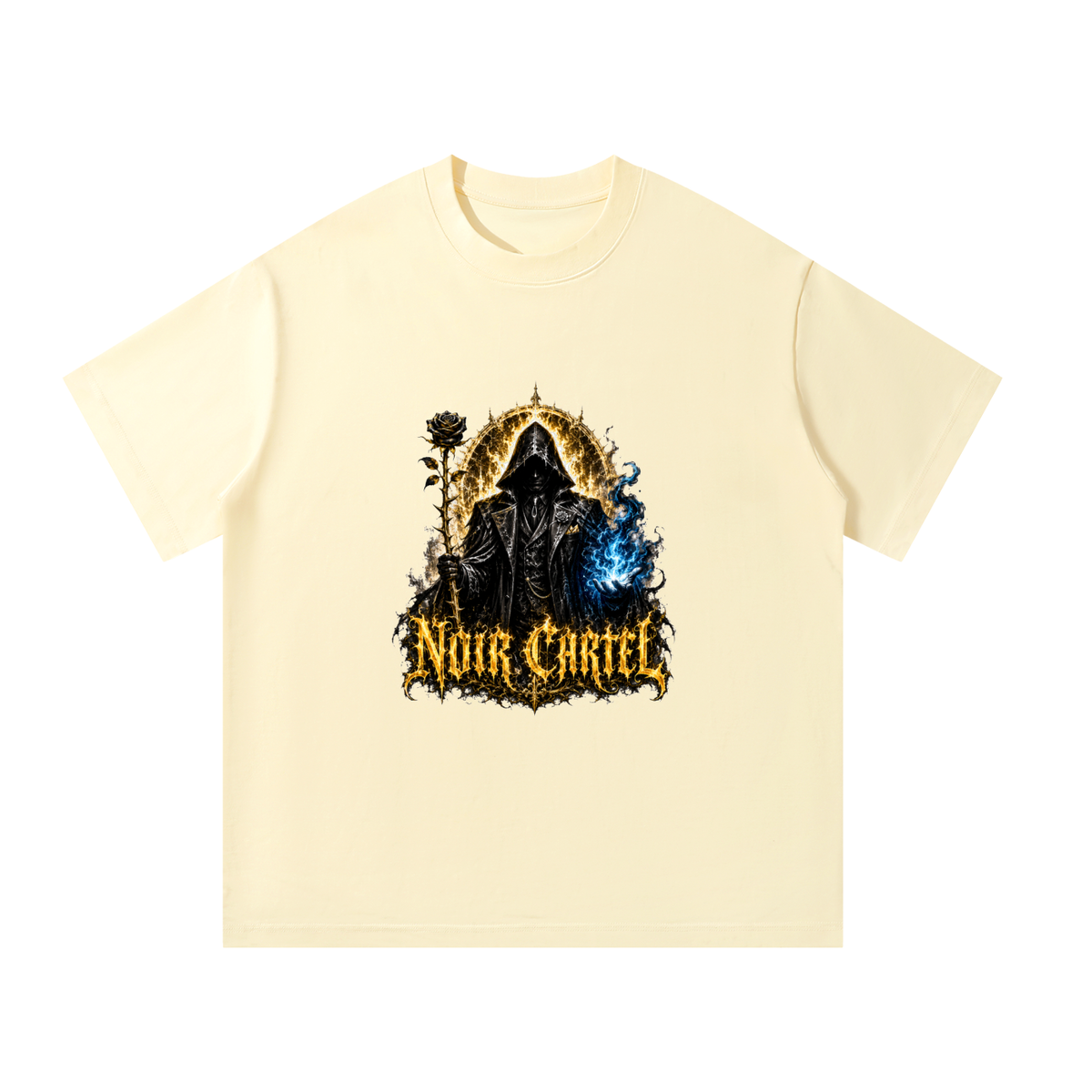 NOIR CARTEL MADE MEN — The Council Reaper 300 GSM Oversized Tee