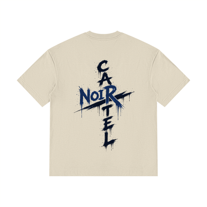 NOIR CARTEL OVERGROWTH — Rose Gospel — Blue Drop-Shoulder Tee