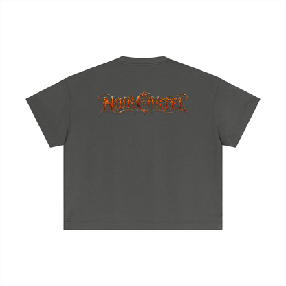NOIR CARTEL UNSAID — It Was Preparation Essential Cotton Boxy Tee — Medium Gray