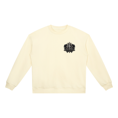 NOIR CARTEL BLOCKNOMICS — Excellence Crest Heavyweight Crewneck Sweatshirt