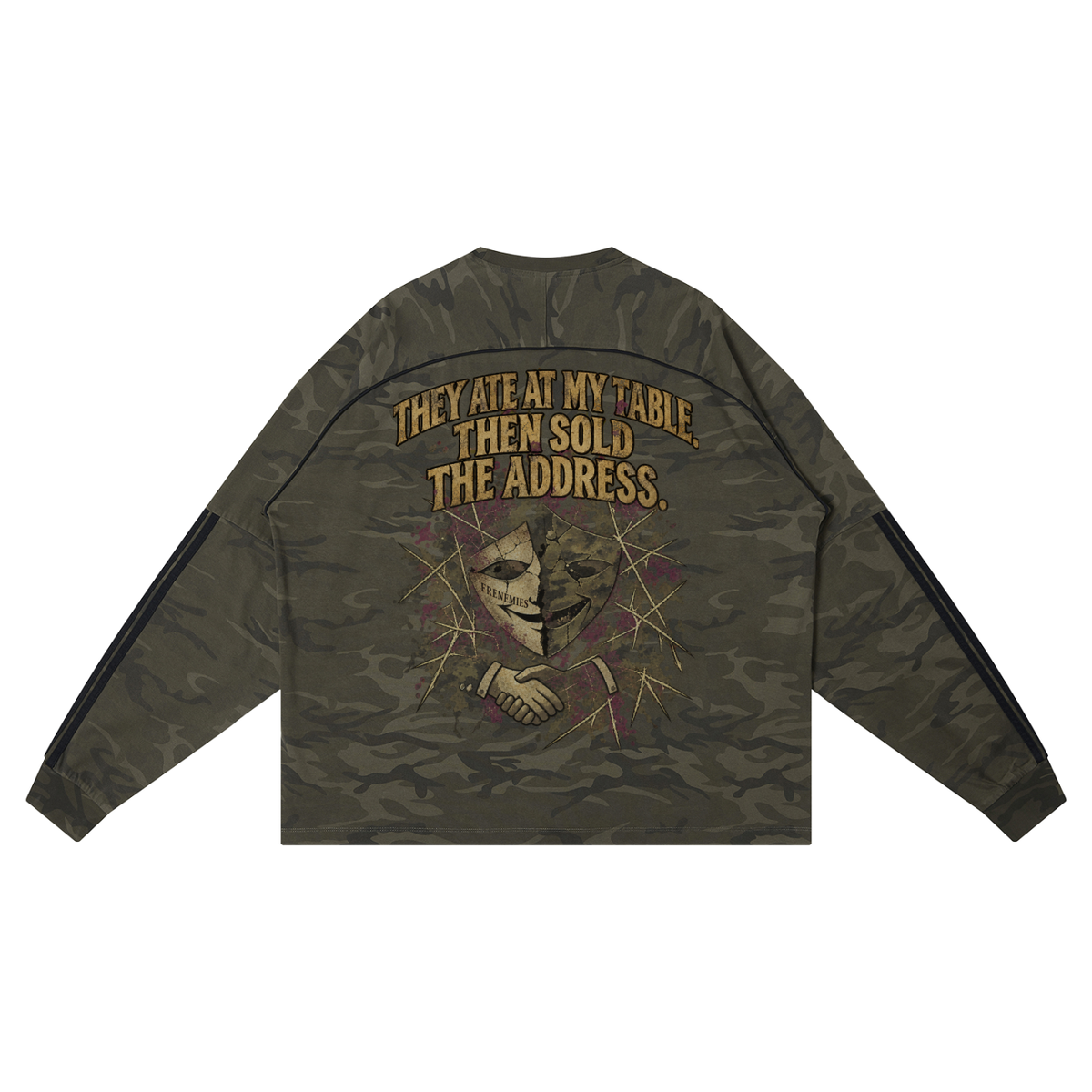 Sold the Address Camo Long Sleeve back