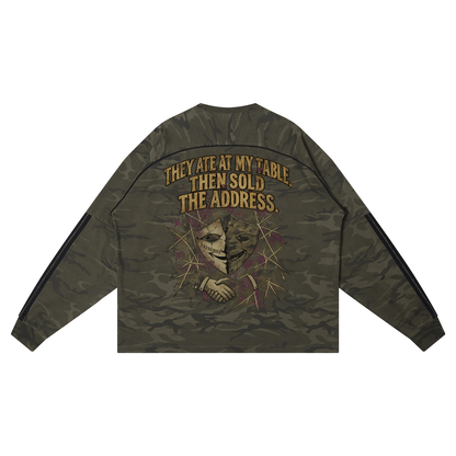 Sold the Address Camo Long Sleeve back