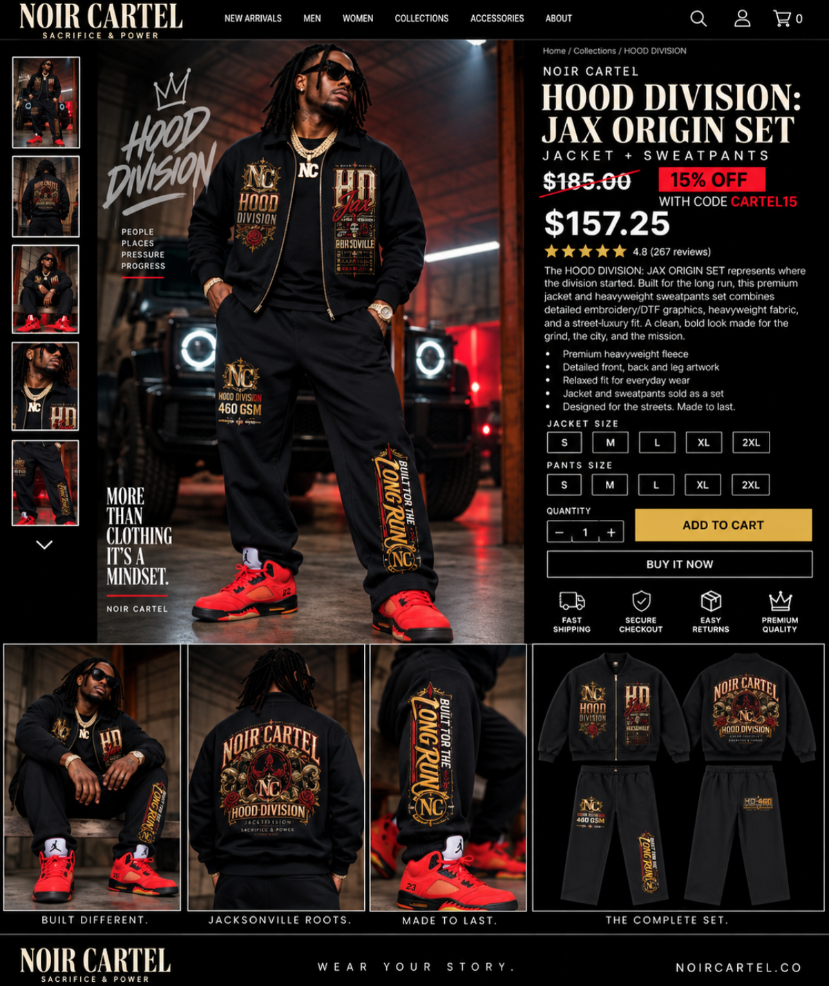 HOOD DIVISION- JAX ORIGIN SET